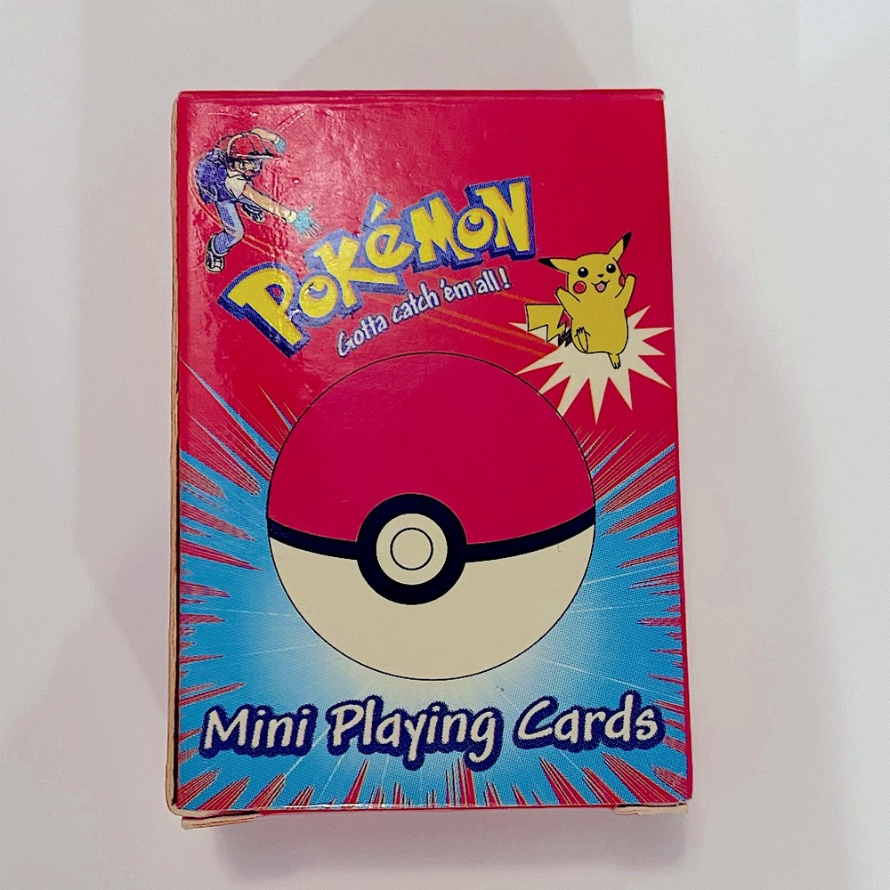 Mini Pokémon Playing Cards